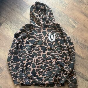 Wildermade Camouflage Hoodie with horseshoe Logo ~ Kindness and Country Music